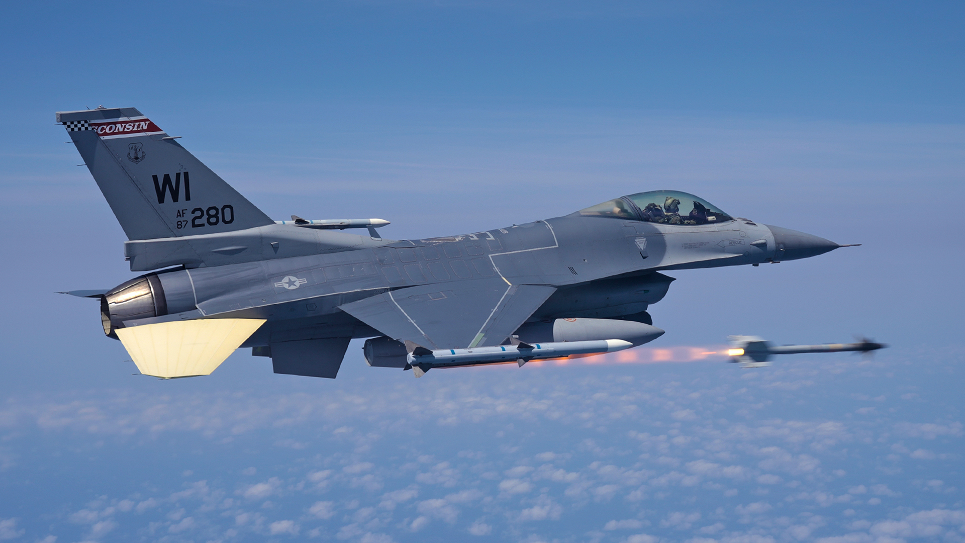 Inside The Air Force's Biggest Live Air-To-Air Missile Shoot
