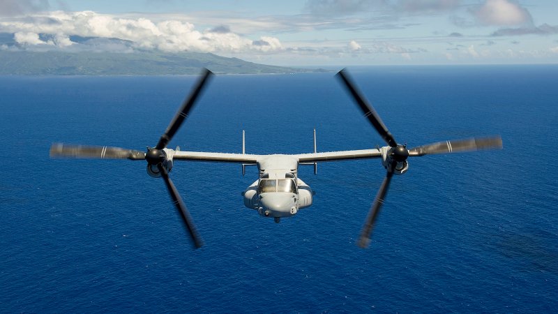 This Is What It Takes For An MV-22 To Fly Halfway Across The Pacific