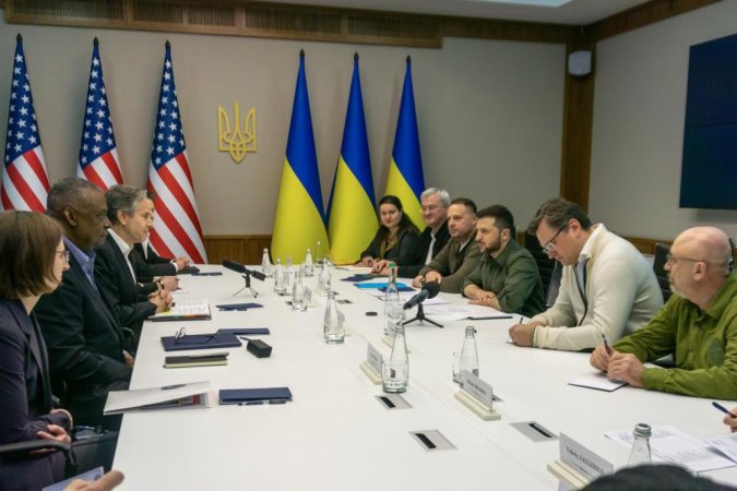 Secretary of Defense Austin Remained in Nuclear Chain of Command During Kyiv Trip