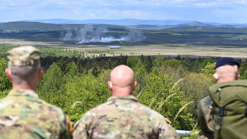 US Training Ukrainians In germany