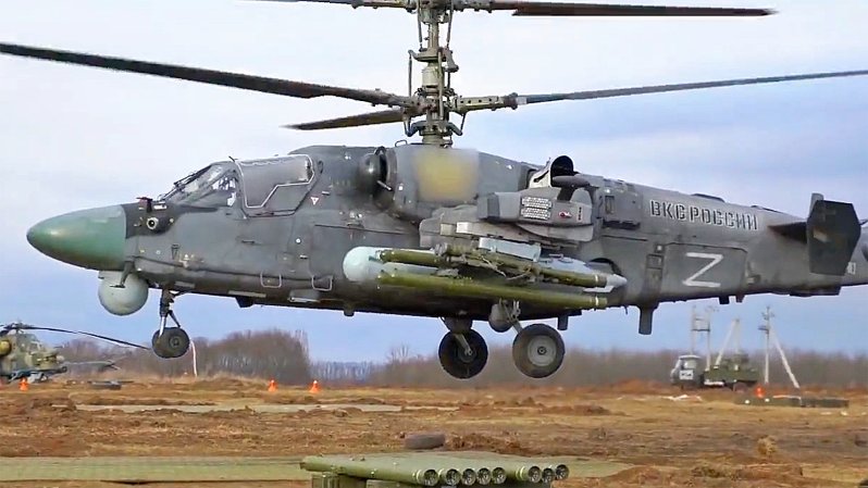 Ka-52 Ukraine Vibration