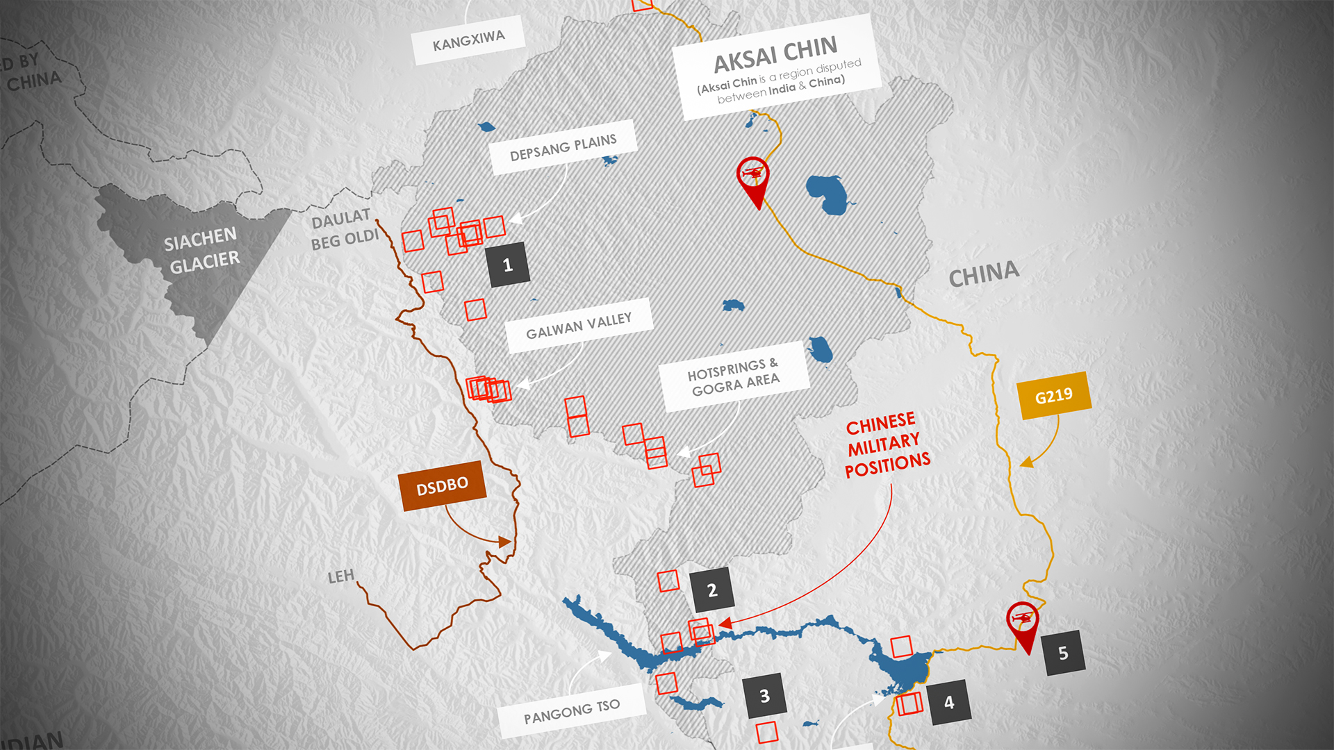 Aksai Chin Dispute China Inida Border