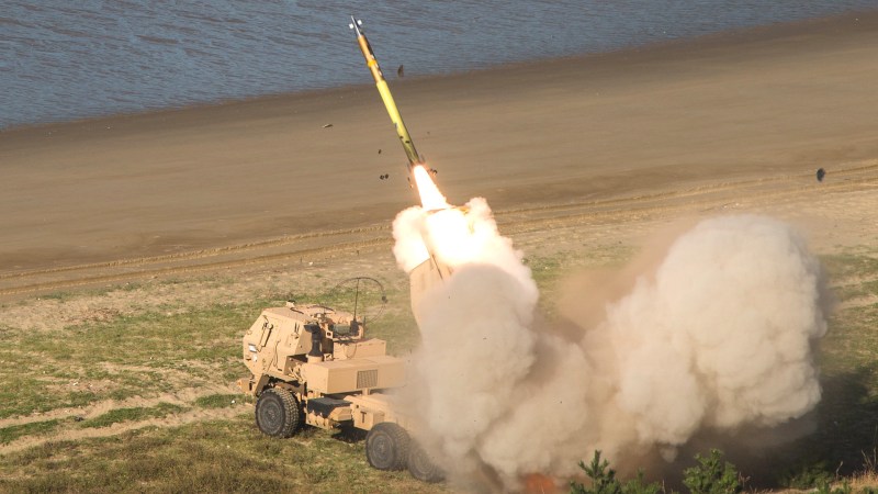 Ukraine Gets First M270 Multiple Launch Rocket Systems