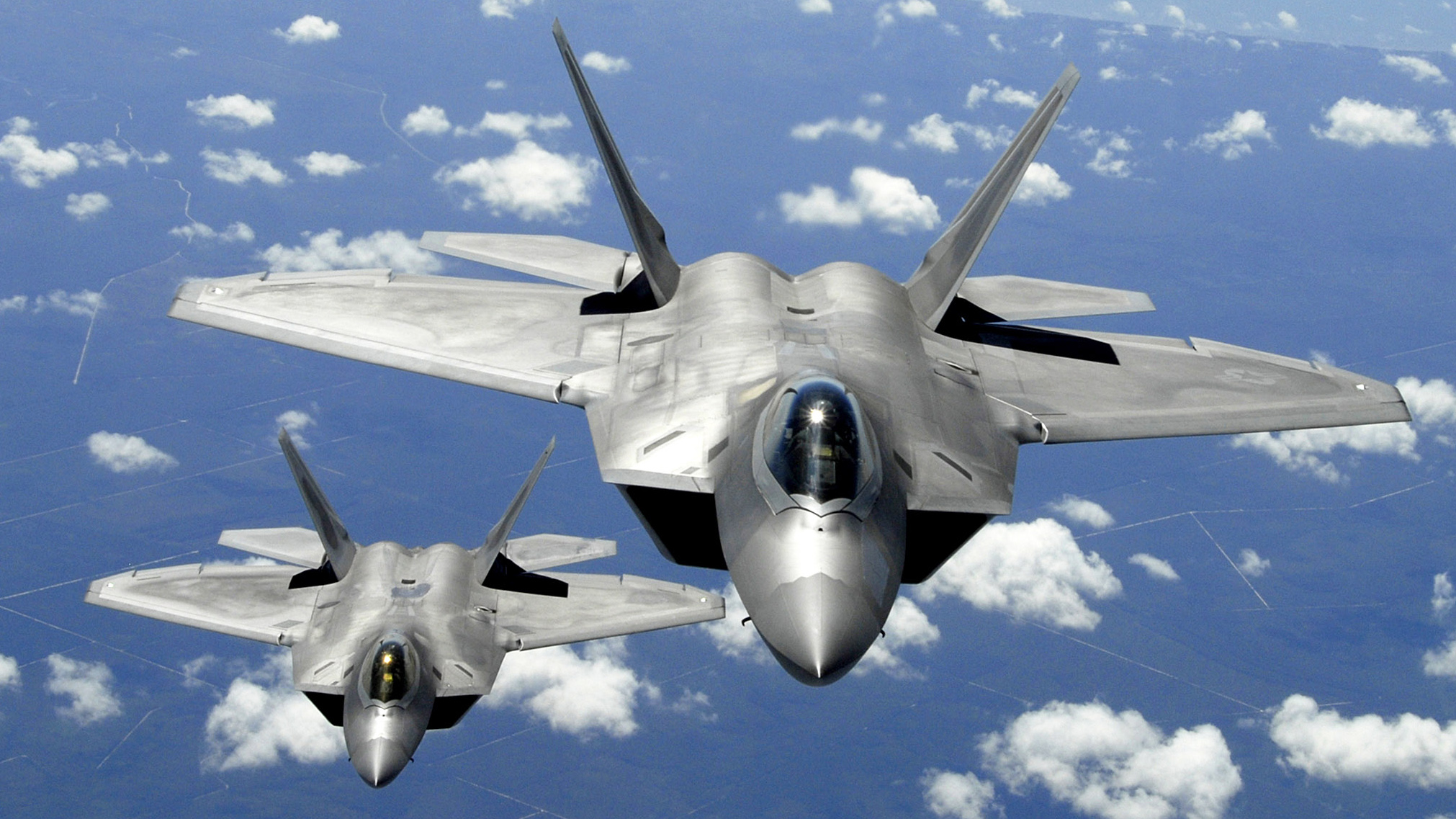 F-22 Raptors