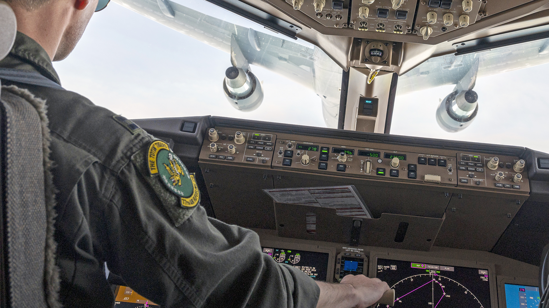 KC-46 single pilot operations