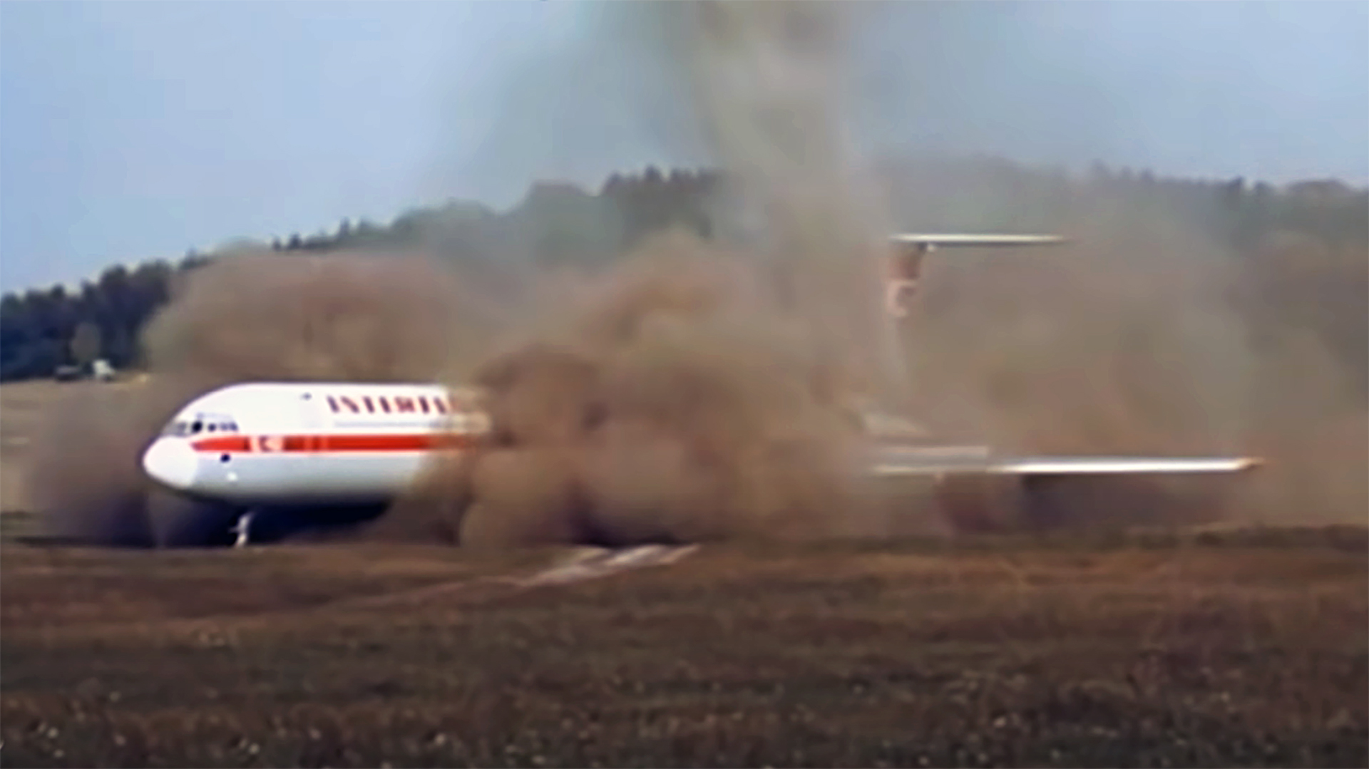 Il62 landing in germany