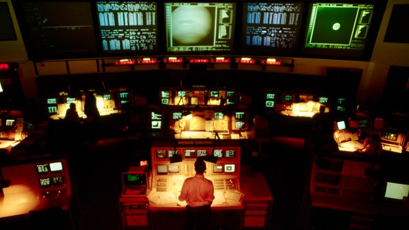 Voyager 2 Mission Control Room