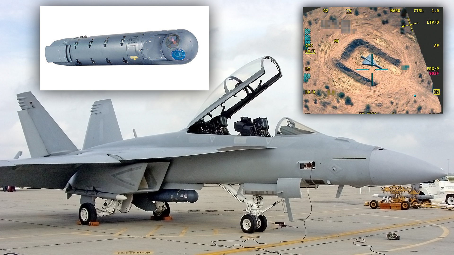 SUPER HORNET LITENING POD