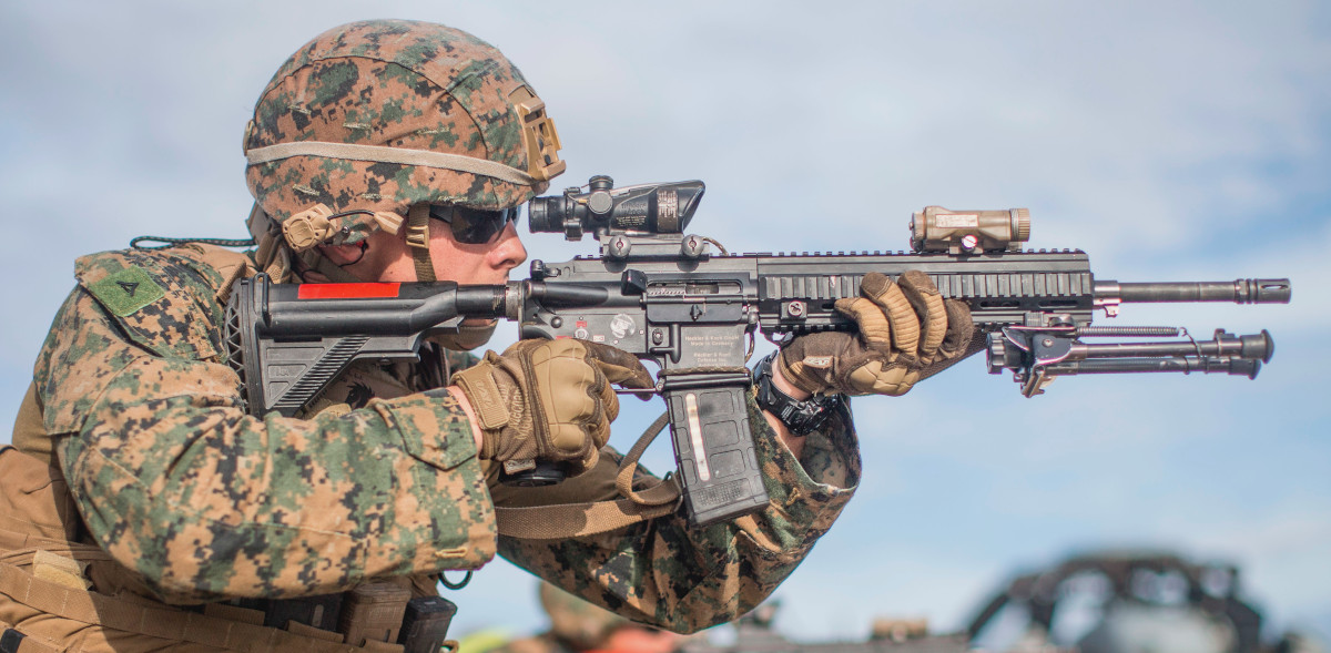 Marine Recon Units Get Short-Barrel Versions Of The H&K M27 Rifle