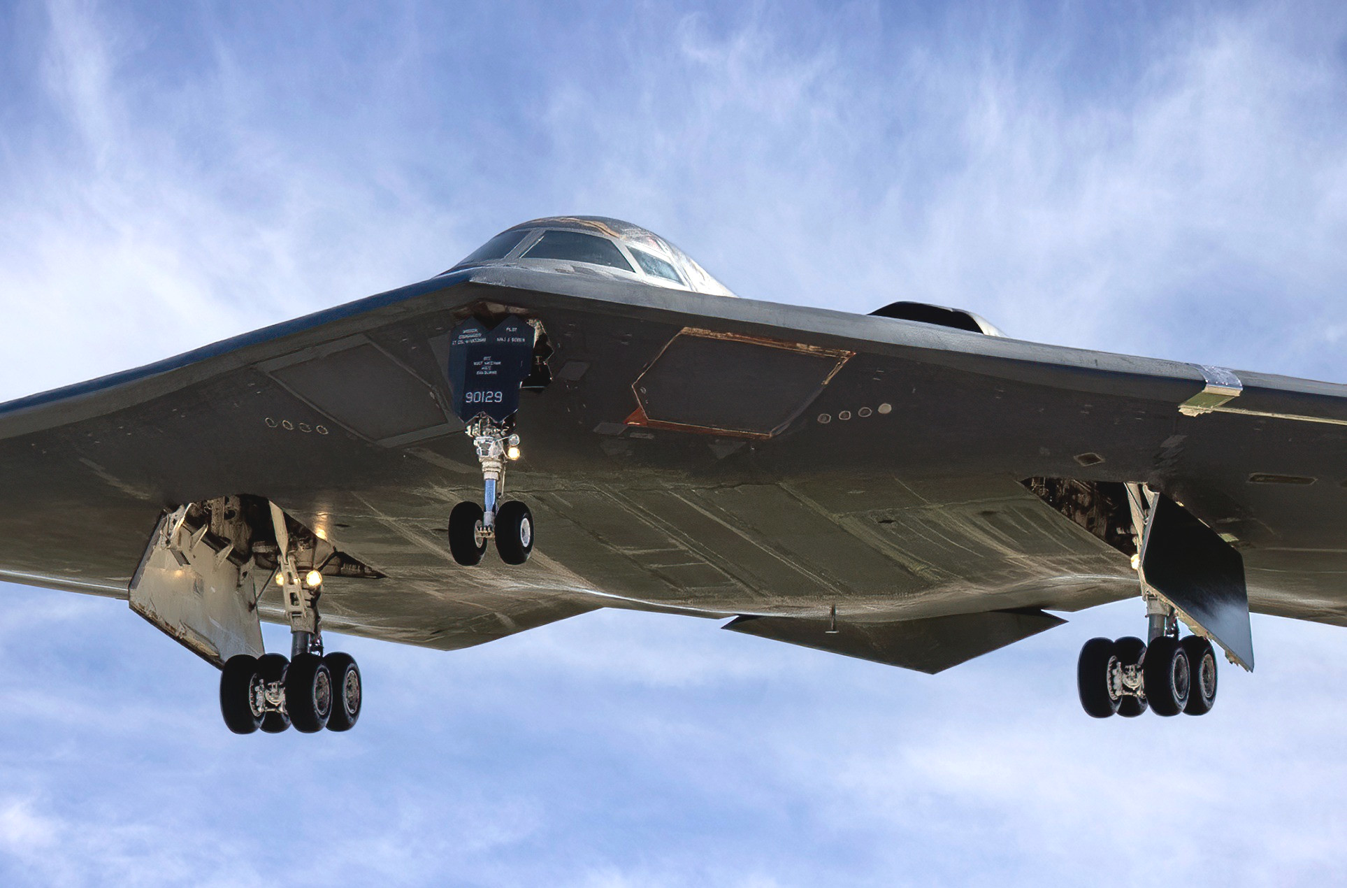 Damaged B-2 Returns To Palmdale For Repairs A Year After Landing Mishap