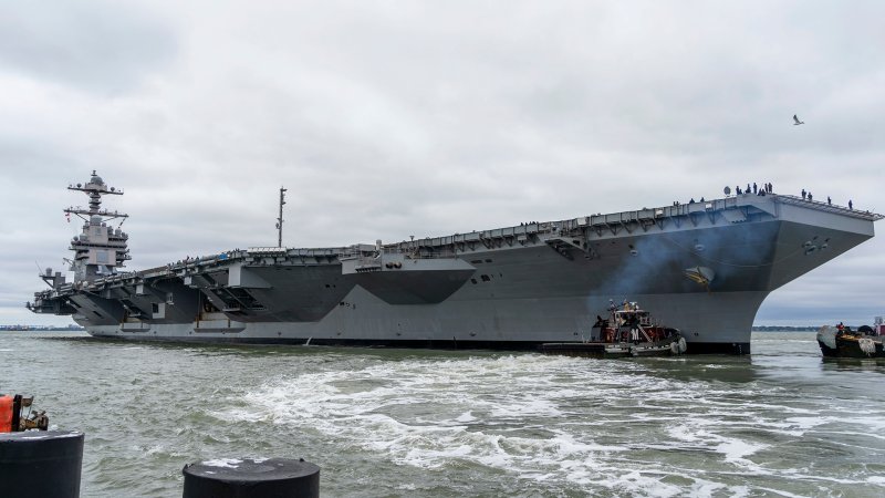 USS Gerald R Ford deployment