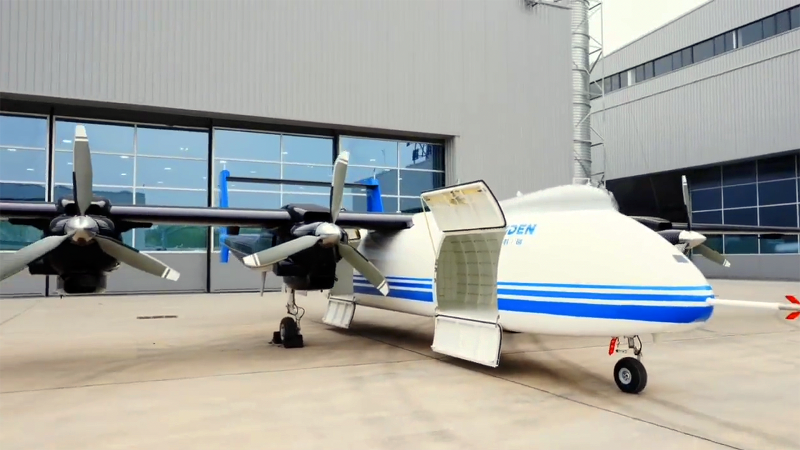 China’s Four-Engine ‘Scorpion D’ Cargo Drone Has Flown