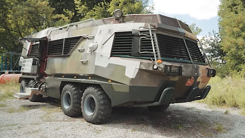 Ukraine’s Post-Apocalyptic-Looking ‘Ark’ Eyed As Battlefield Medical Vehicle