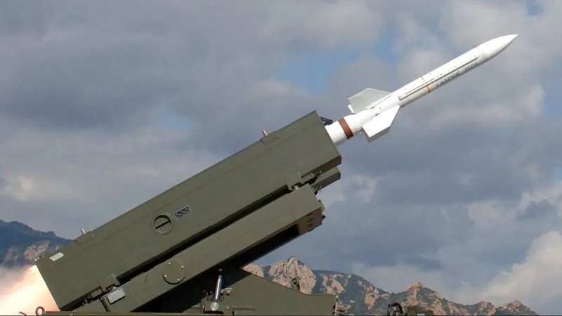 Aspide air defense system