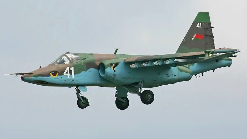 Belarusian Su-25 Frogfoot