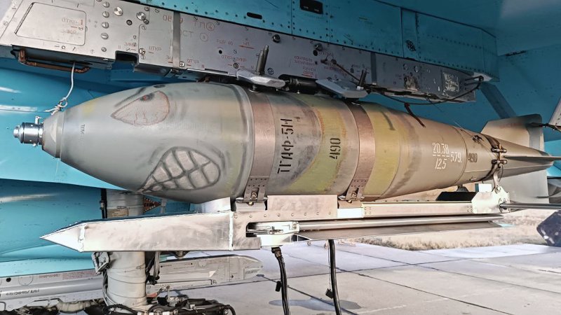 Russian Aerial Bomb With Mysterious Wing Kit Strapped To It Surfaces