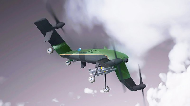 BAE Systems Australia unveils STRIX multi-role VTOL drone