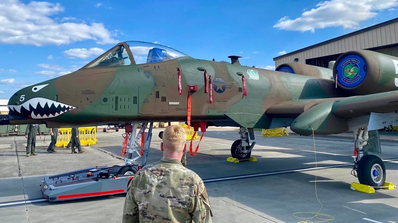 A-10 Warthog Emerges In New Camouflage