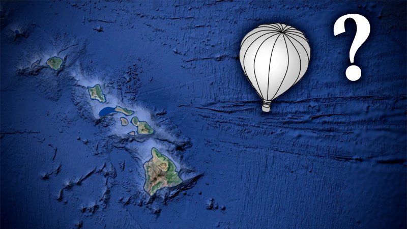 Pilots Advised Of Large White High-Altitude Balloon East Of Hawaii (Updated)