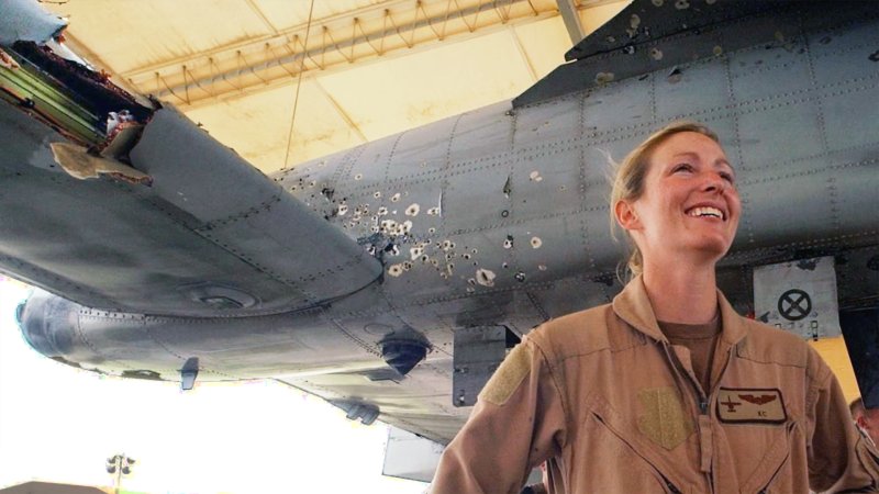 KC Campbell Pilot A-10 Iraq missile landing