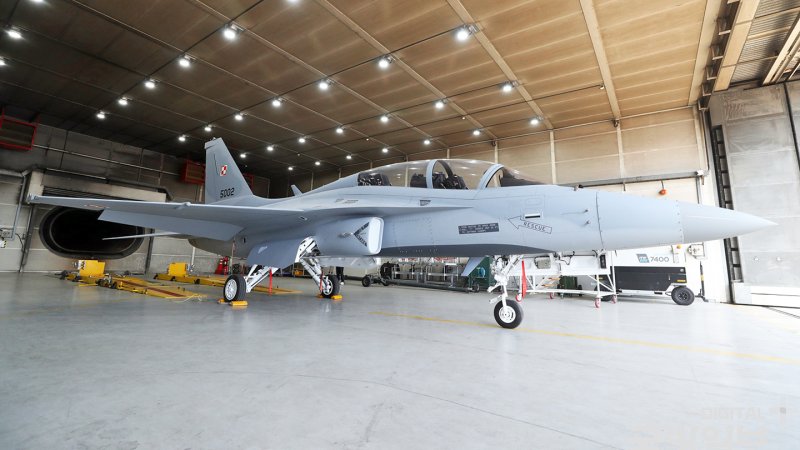 KAI unveils first images of Polands new FA-50 light fighters