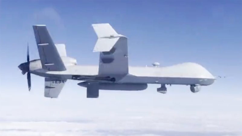 MQ-9 Su-27 VIDEO