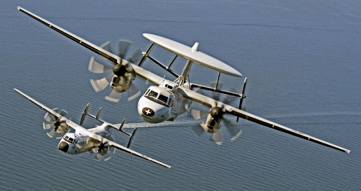 CMV-22 Ospreys Could Fill In For Navy E-2 Hawkeyes As Communications Nodes