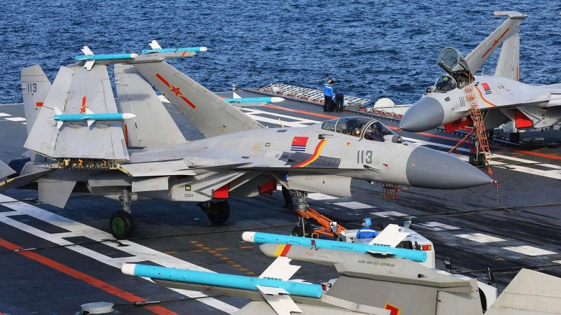 China PLAN carrier J-15