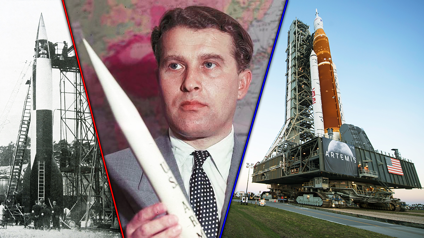 Von Braun V-2 rocket NASA