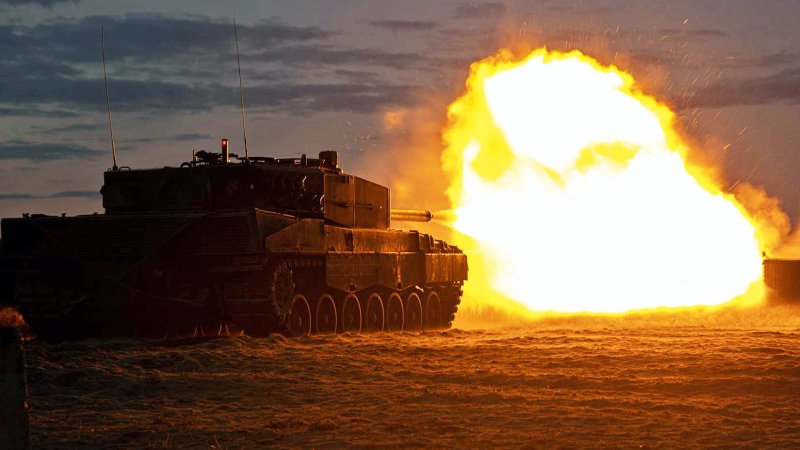 Leopard 2 tank training poland