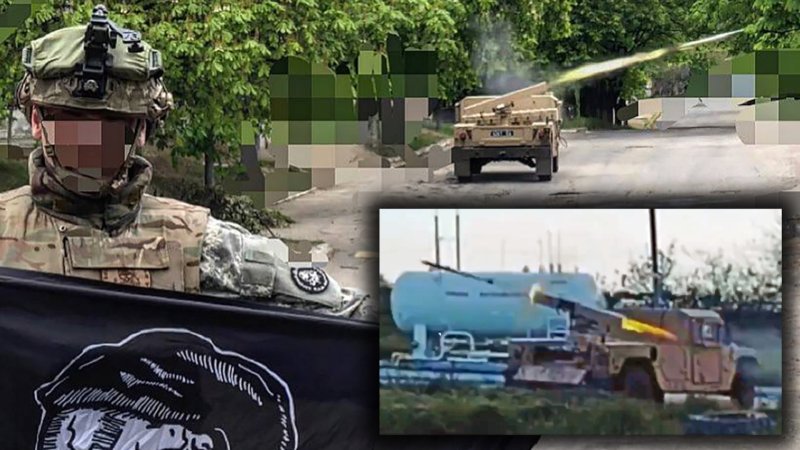 Laser Rocket Firing Humvees Spotted In Service With Ukraine