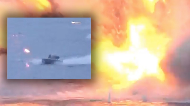 Russia Claims Ukrainian Drone Boats Attacked Its Navy Ship Off Turkey