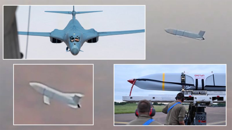 B-1B BOMBER TASK FORCE AGM-158