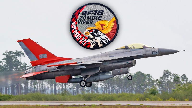 Flying QF-16 ‘Zombie Vipers’ That Were Born To Die