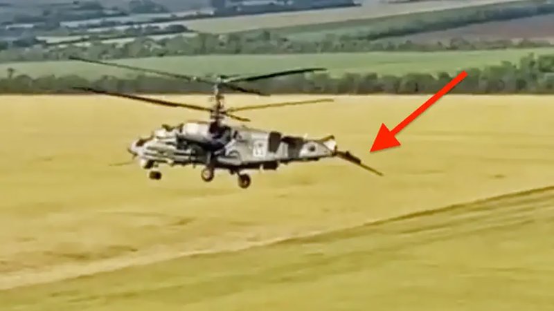 KA-52 tail lost ukraine