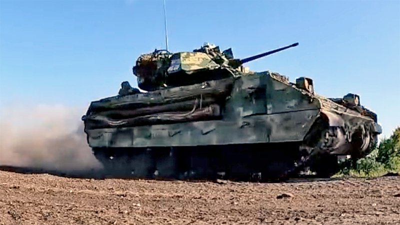 The U.S. has promised Ukraine more Bradley Fighting Vehicles and Stryker Armored Personnel Carriers.