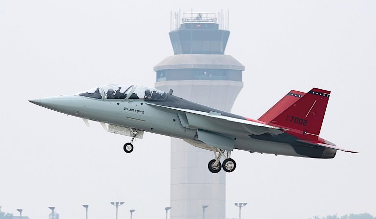 The T-7A Red Hawk Jet Trainer Has Taken Its First Flight