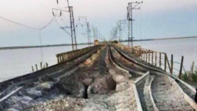 Ukraine Situation Report: Key Crimean Railway Bridge Targeted In Missile Strike