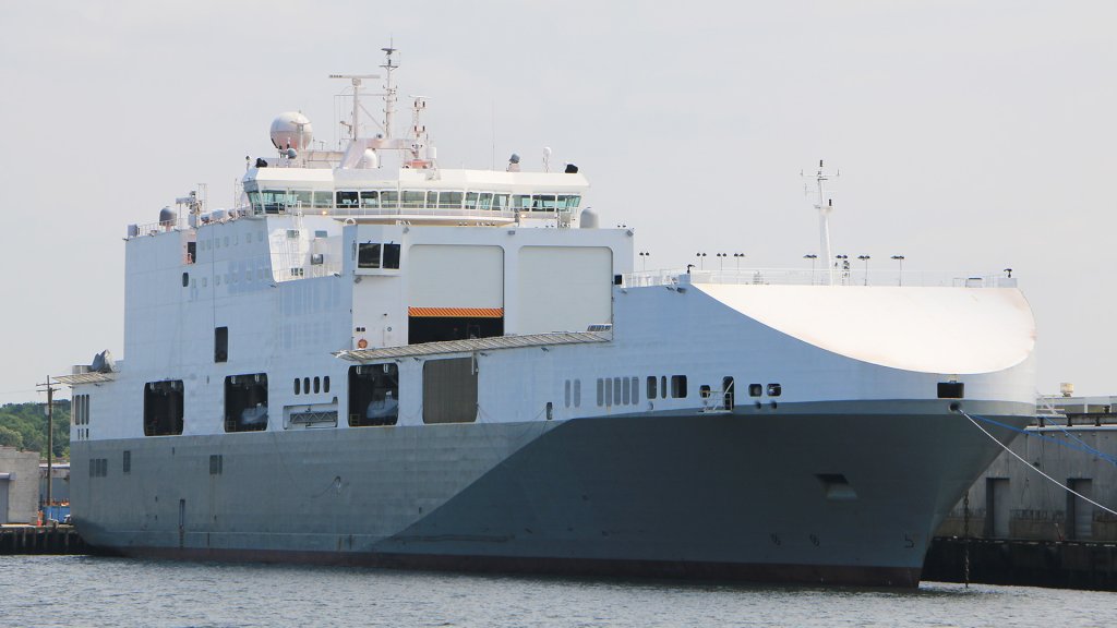 The MV Ocean Trader, a shadowy U.S. special operations seabase ship, has appeared in Japan for what appears to be the first time.