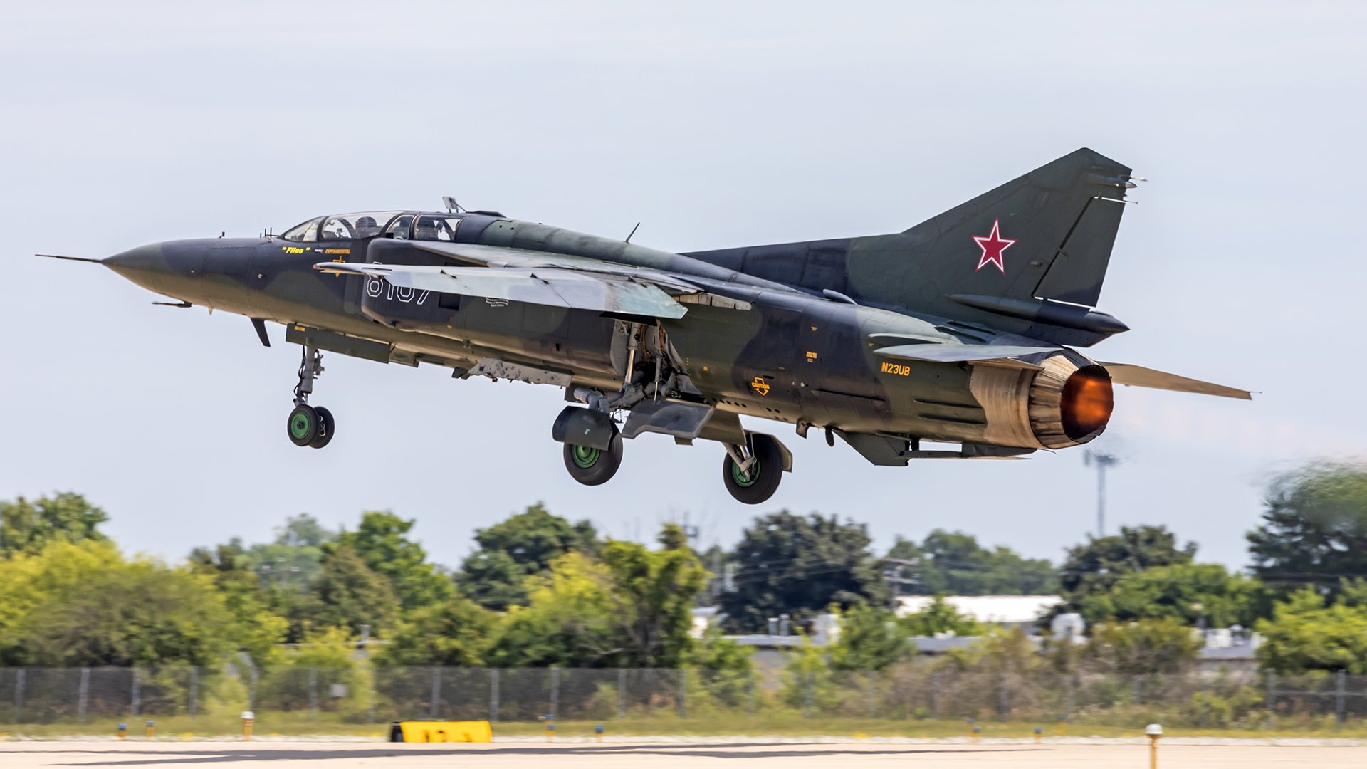 MIG-23 Crash Michigan