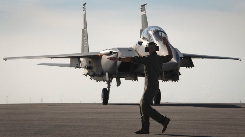 The Air Force routinely highlights the impressive mix of capabilities the F-15EX Eagle II fighter will offer, but is only planning to buy just over 100 of them.