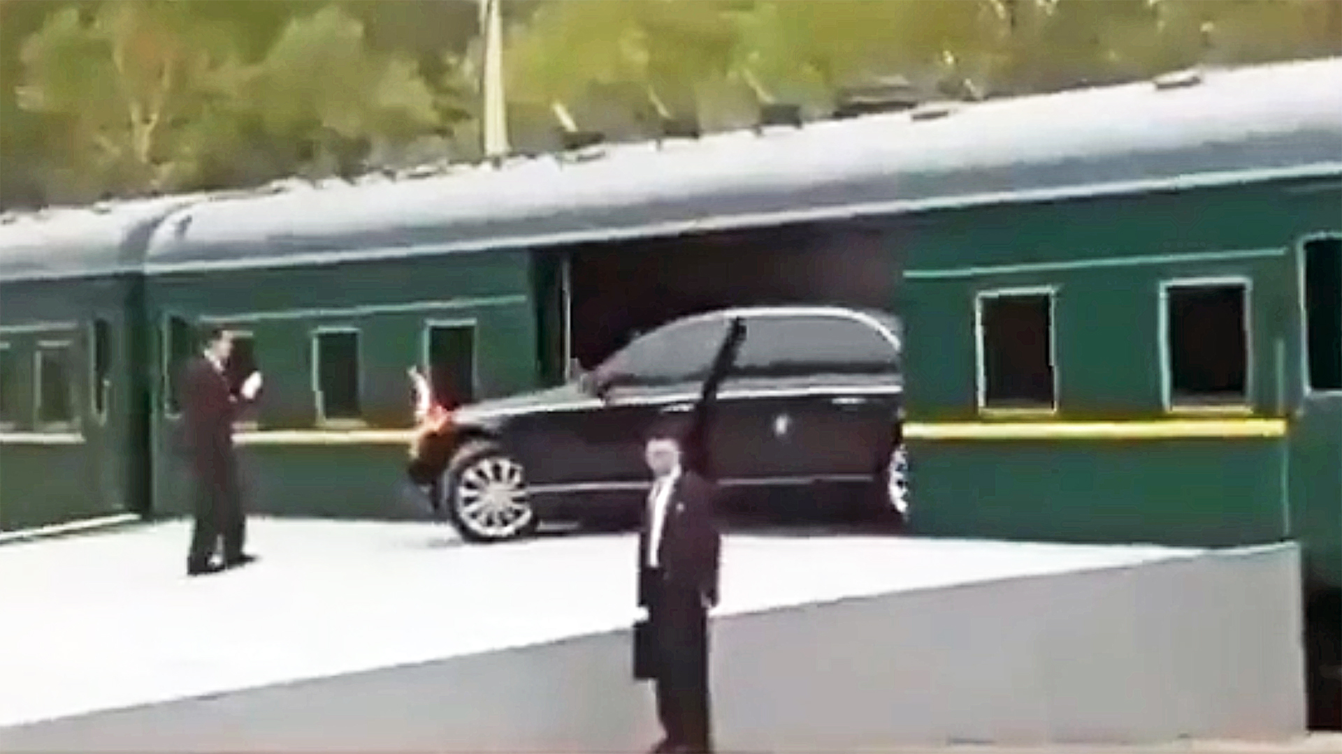 Maybach Kim Train Russia