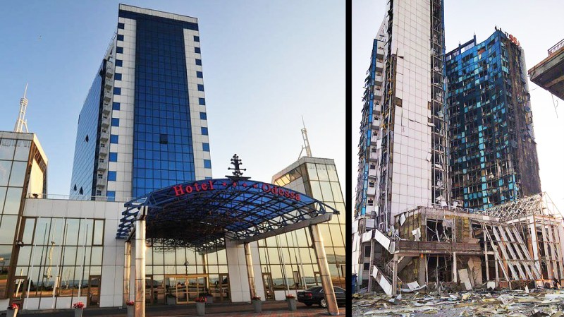 Ukraine Situation Report: Landmark Odesa Hotel Pummeled By Missile Barrage