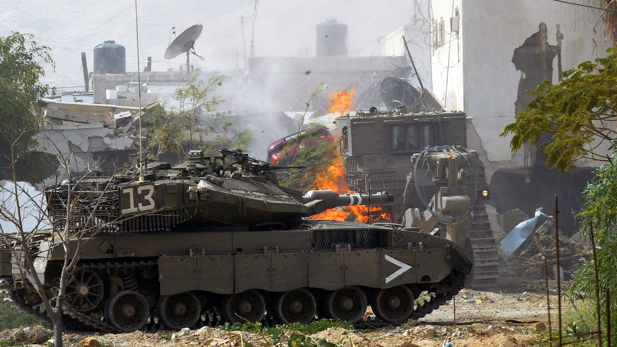 Israel Operating in gaza