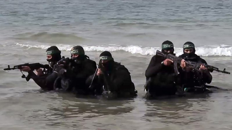 Frogmen HAMAS Gaza