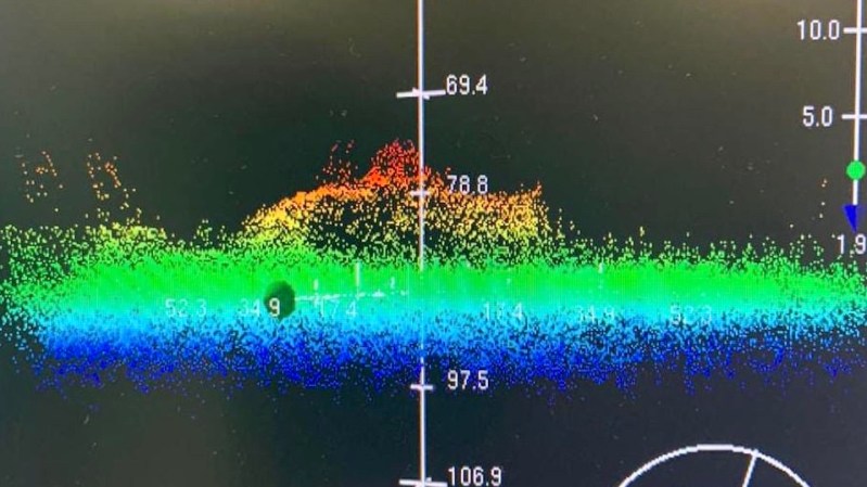 Sonar Images Show A Submarine Playing Dead On The Sea Floor