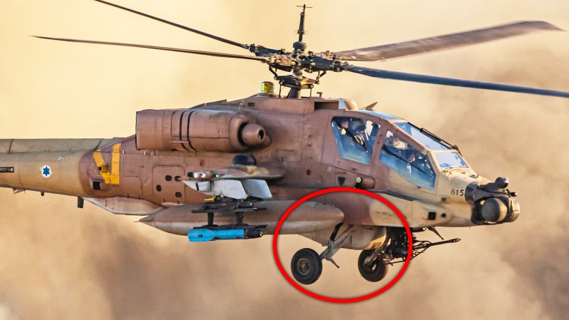 Why Some Israeli AH-64 Apaches Have A Big Belly Bulge