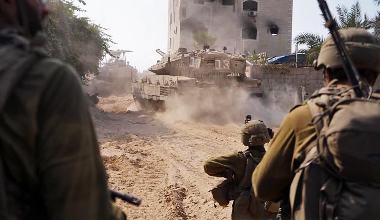 IDF forces have encircled gaza city