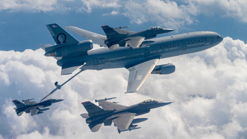 Private Aerial Refueling Tankers Are Now Gassing Up USAF Fighters
