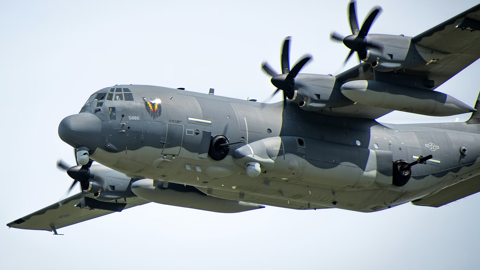 AC-130 Ghostrider Gunship Strikes Iranian-Backed Militia In Iraq